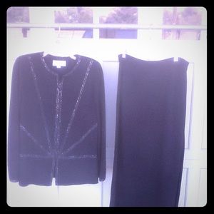 St. John Evening by Marie Gray Jacket/Skirt set